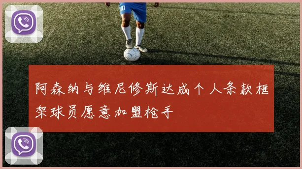阿森纳与维尼修斯达成个人条款框架球员愿意加盟枪手